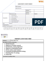 Assignment 2 Front Sheet