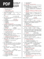 Pretest - July 2014 - General Education (Answer Key)