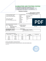 Calibration Certificate Conductivity-कनवर्ट की हुई