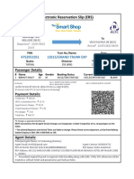 Electronic Reservation Slip (ERS) : 4753951951 12615/grand Trunk Exp Sleeper (SL)