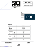 Hitachi R-Z570ARU7 Service Manual