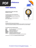 User Manual Sika Manometer