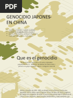 Genocidio Japones en China