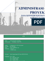 Administrasi Proyek