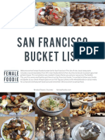 Female Foodie San Francisco Bucket List