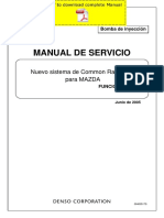 DENSO Common Rail Mazda-HP3 (ES) Service Manual Pages