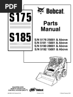 Bobcat S175-S185 Parts Manual