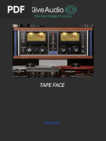 Kiive Audio Tape Face Manual