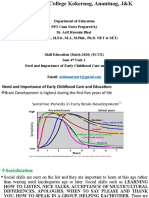 Department of Education PPT Cum Notes Prepared by Dr. Arif Hussain Bhat (B.SC., B.Ed., M.Ed., M.A, M.Phil., Ph.D. NET & SET)