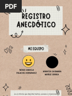 Registro Anecdotico