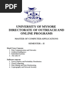 University of Mysore Directorate of Outreach and Online Programs