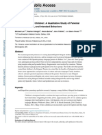 HHS Public Access: Raising Bilingual Children: A Qualitative Study of Parental Attitudes, Beliefs, and Intended Behaviors