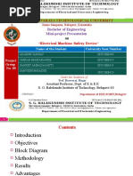 Visvesvaraya Technological University: Bachelor of Engineering Mini-Project Presentation