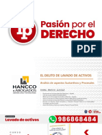 El Delito de Lavado de Activos PDF