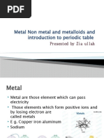 Metal and Non Metal