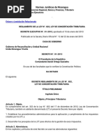 Reglamento de La Ley N°. 822, Ley de Concertación Tributaria