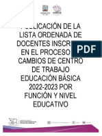 Lista Ordenada de Cambios de Centro de Trabajo Final Compressed