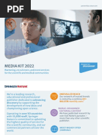 Springer Nature Media Kit 2022