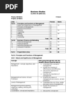 BST Syllabus