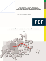 A Construção de Cascavel-Pr: Da Formação Do Pouso Às Ressonâncias Das Propostas Urbanísticas de Jaime Lerner Até 1989.