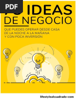 Ideas de Negocios Rentables