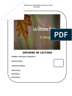 Final 8º Básico Informe Lectura