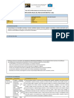 Formato de Planificación Anual 2022