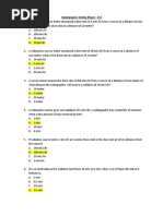 Radiographic Testing (Paper - 01)