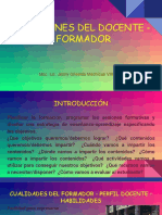 Funciones Del Docente - Formador