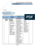 3° Grado - Actividad Del Dia 18 de Julio