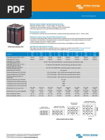 Datasheet OPzS Batteries ES