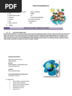 Proyecto de Aprendizaje #4 Cuido Mi Planeta Desde Mi Jardín