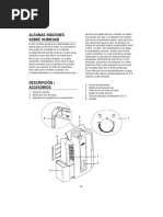 Deshumificador DeLonghi - Manual Castellano