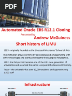 Automated Oracle E-Business Suite R12.1 Cloning (With Notes-AJM)