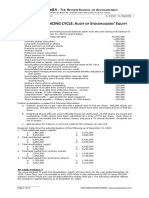 AP-100Q: Financing Cycle: A S ' E: Udit of Tockholders Quity