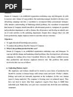 Case Analysis of Suman & Company