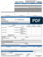 Family Solutions Transaction Form