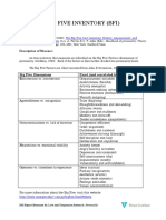 Big Five Inventory (Bfi) : The Big-Five Trait Taxonomy: History, Measurement, and Theoretical Perspectives