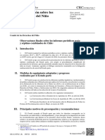 Comité de Derechos Del Niño (2022) - Observaciones Finales Sobre Los Informes Periódicos 6° y 7° Combinados de Chile