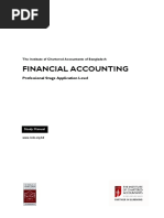 Financial Accounting: Professional Stage Application Level