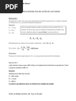 Ejercicios Resueltos de Leyes de Los Gases