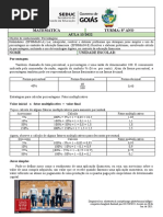 Aula 13 - 8º MAT - Porcentagem