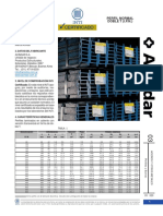 Tabla de Perfiles Doble T Acindar