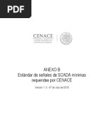 06 ANEXO B - Estándar de Señales de SCADA Mínimas Requeridas Por CENACE