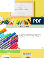 Catalogo Papeleria