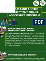 Kabataang Agribiz Competitive Grant Assistance Program