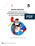 Mapeh (Health) : Pamamahala NG Mga Isyung Kaakibat NG Pagdadalaga at Pagbibinata