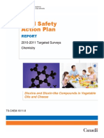 2010-2011 Dioxins in Vegetable Oils and Cheese en