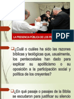 Presencia Pública de Los Pentecostales