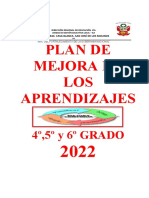 Plan de Mejora